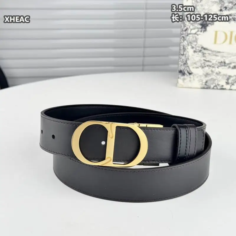 Dior belt 35mmX105-125cm 8L35